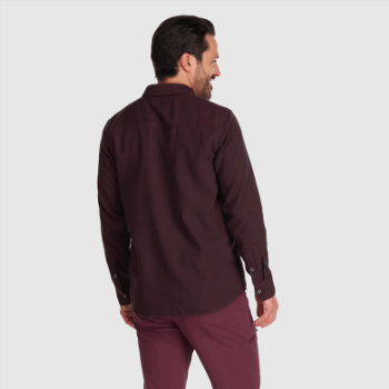 Camisa De Franela De Retroalimentación Para Hombres De Investigación Al Aire Libre Kalamata
