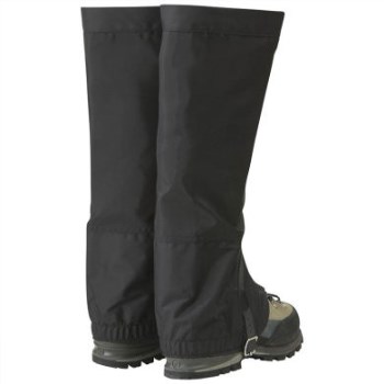 Outdoor Research Polainas Altas Rocky Mountain Para Hombre Negro