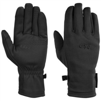 Outdoor Research Backstop Hombre Gore-tex® Infinium™ Sensor Guantes Negros