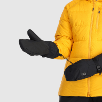 Guantes De Meteoros De Investigación Al Aire Libre Negro