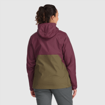 Chaqueta De Lluvia Apollo Para Mujer De Investigación Al Aire Libre Kalamata/loden
