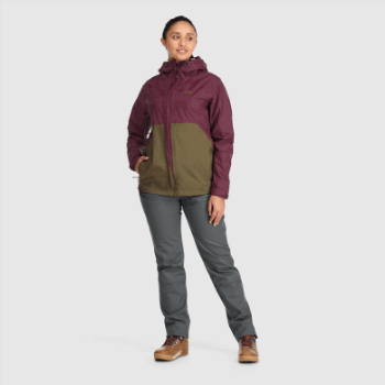 Chaqueta De Lluvia Apollo Para Mujer De Investigación Al Aire Libre Kalamata/loden