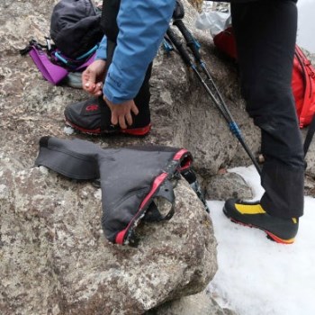 Outdoor Research X-polainas Negro/chili