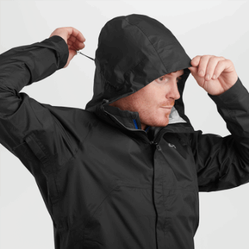 Chaqueta De Lluvia Apollo Para Hombre De Outdoor Research Negra