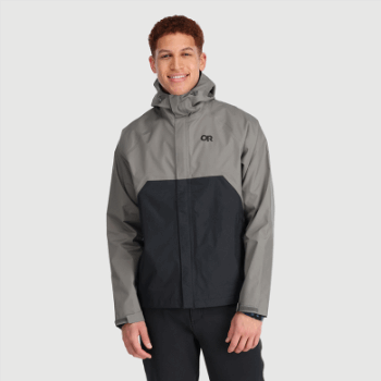 Chaqueta Impermeable Para Hombre Apollo De Outdoor Research Negro/peltre