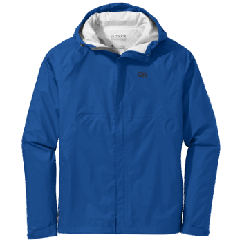 Chaqueta De Lluvia Apollo Para Hombre De Investigación Al Aire Libre Azul Clásico