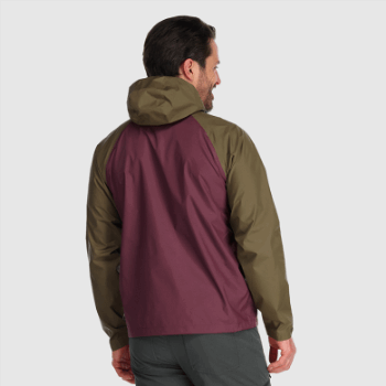 Chaqueta Impermeable Para Hombre Apollo De Investigación Al Aire Libre Loden/kalamata