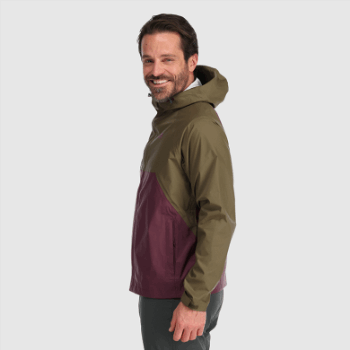 Chaqueta Impermeable Para Hombre Apollo De Investigación Al Aire Libre Loden/kalamata