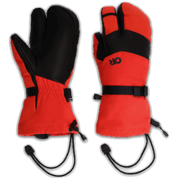 Guantes De 3 Dedos Highcamp Para Hombres De Investigación Al Aire Libre Arándano