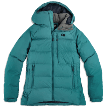 Outdoor Research Parka De Plumón Súper Alpino Para Mujer Negra