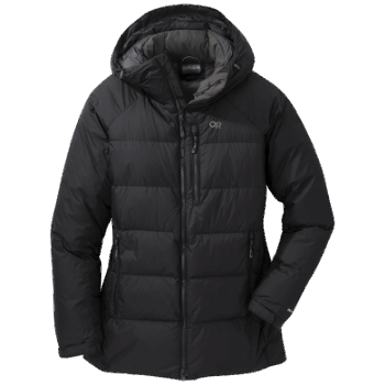 Outdoor Research Parka De Plumón Súper Alpino Para Mujer Negra