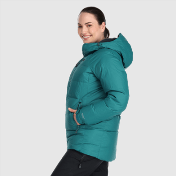 Outdoor Research Parka De Plumón Súper Alpino Para Mujer Negra