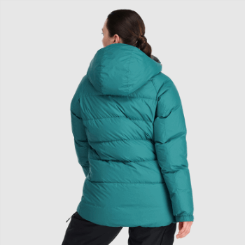 Parka De Plumón Súper Alpino Para Mujer De Investigación Al Aire Libre Lago Profundo