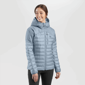 Outdoor Research Sudadera Con Capucha De Plumón De Helio Para Mujer Arctic