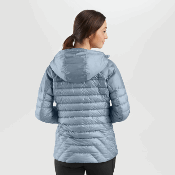 Outdoor Research Sudadera Con Capucha De Plumón De Helio Para Mujer Arctic
