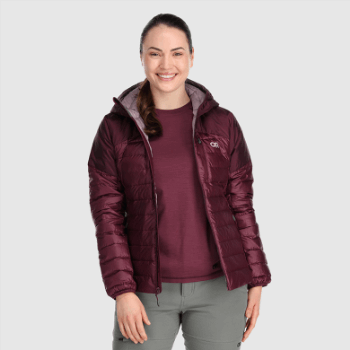 Outdoor Research Helium Down Hoodie-plus Kalamata Para Mujer