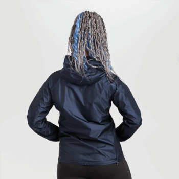 Chubasquero Helio Mujer Outdoor Research Azul Marino