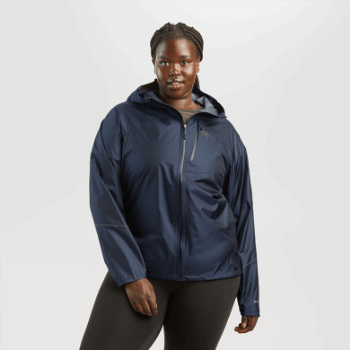 Chubasquero Helio Mujer Outdoor Research Azul Marino