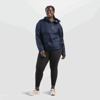 Chubasquero Helio Mujer Outdoor Research Azul Marino