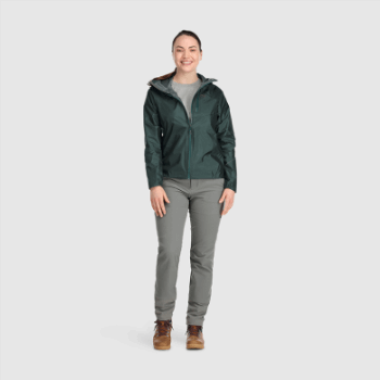 Chaqueta Impermeable De Helio Para Mujer De Investigación Al Aire Libre Treeline