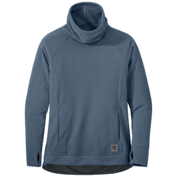 Outdoor Research Jersey Con Cuello De Mezcla De Frutos Secos Para Mujer Nimbus