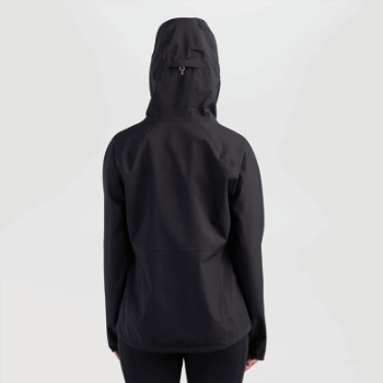 Outdoor Research Motive Ascentshell - Chaqueta Negra Para Mujer
