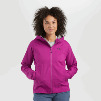 Outdoor Research Mujer Motive Chaqueta Ascentshell Fucsia