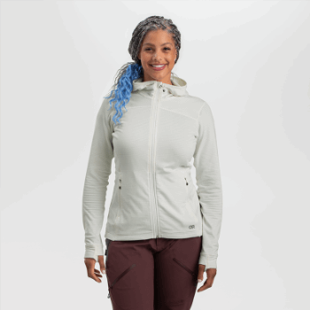 Outdoor Research Vigor Mujer Sudadera Con Cremallera Completa Nieve