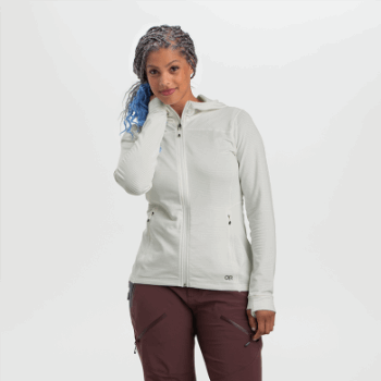 Outdoor Research Vigor Mujer Sudadera Con Cremallera Completa Nieve