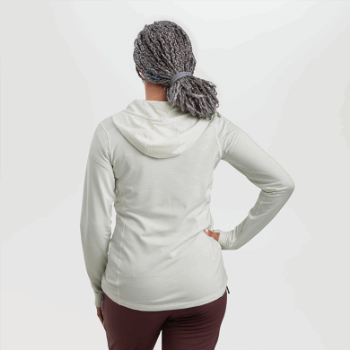 Outdoor Research Vigor Mujer Sudadera Con Cremallera Completa Nieve
