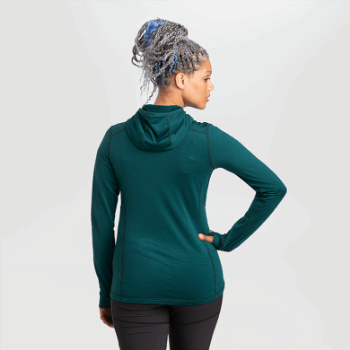 Outdoor Research Vigor Mujer Sudadera Con Cremallera Completa Treeline