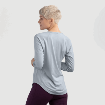 Camiseta De Manga Larga Argon Para Mujer De Outdoor Research Titanio