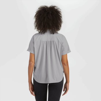 Camiseta De Sol Para Mujer Astroman S/s De Outdoor Research Pebble