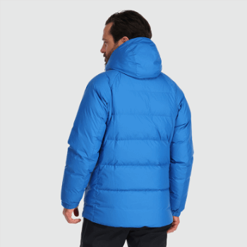 Outdoor Research Parka De Plumón Súper Alpino Para Hombre Azul Clásico