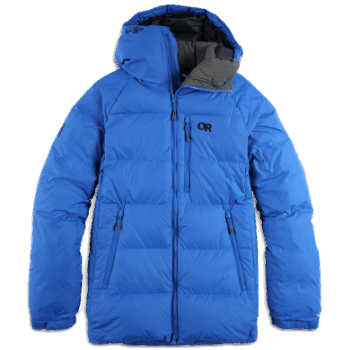 Outdoor Research Parka De Plumón Súper Alpino Para Hombre Azul Clásico
