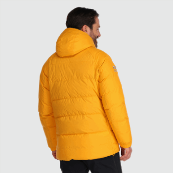 Parka De Plumón Súper Alpino Para Hombre De Investigación Al Aire Libre Radiante