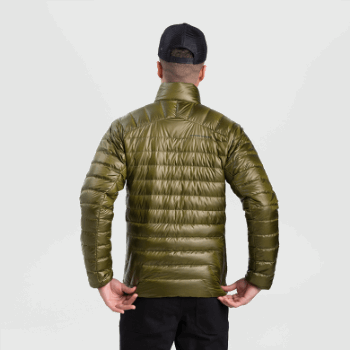 Chaqueta De Plumón De Helio Para Hombre De Investigación Al Aire Libre Loden