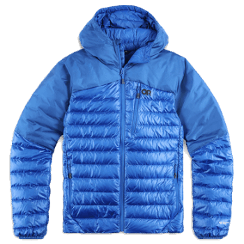 Outdoor Research Sudadera Con Capucha De Plumón De Helio Para Hombre Azul Clásico