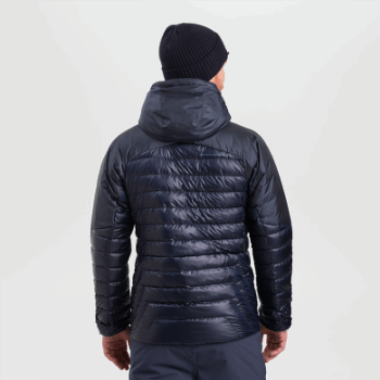 Outdoor Research Men's Helium Down Hoodie Azul Marino