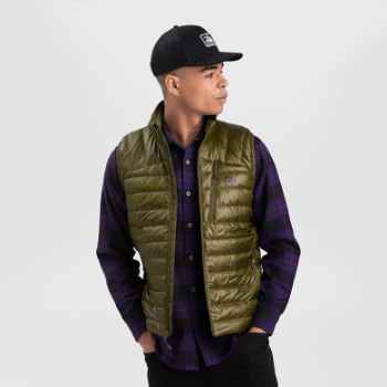 Chaleco De Plumón De Helio Para Hombre De Investigación Al Aire Libre Loden