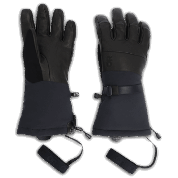 Guantes De Sensor De Carburo Para Hombres De Investigación Al Aire Libre Negros