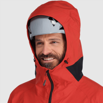 Chaqueta De Gore-tex® Arcángel Para Hombre De Investigación Al Aire Libre Negra