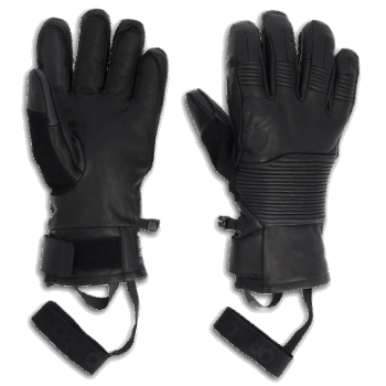Guantes De Hombre Con Sensor Point N Chute Gore-tex® Para Investigación Al Aire Libre, Negros