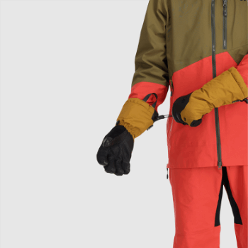 Guantes De Hombre Super Couloir Gore-tex® Sensor Tapenade Para Investigación Al Aire Libre