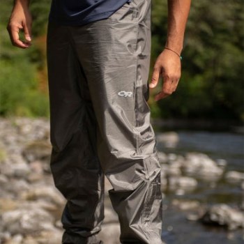 Pantalones De Lluvia De Helio Para Hombres De Investigación Al Aire Libre Peltre
