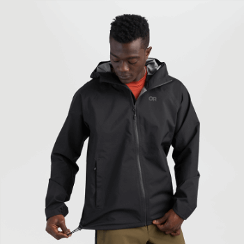 Outdoor Research Motive Ascentshell Chaqueta Negra Para Hombre