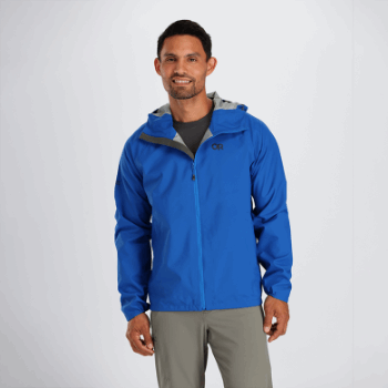 Outdoor Research Motive Ascentshell Chaqueta Para Hombre Azul Clásico