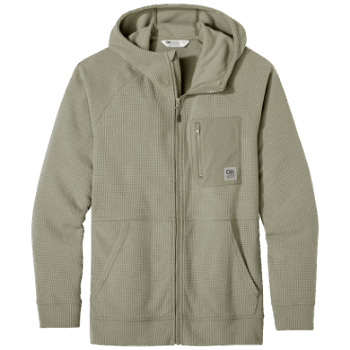 Sudadera Con Capucha De Mezcla De Senderos Para Hombres De Investigación Al Aire Libre Pedernal