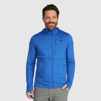 Outdoor Research Men's Vigor Full Zip Hoodie Classic Azul