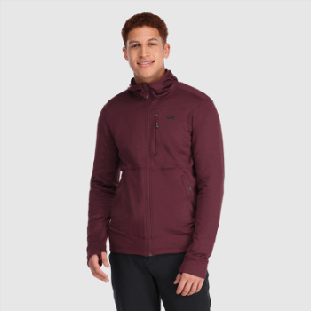 Outdoor Research Vigor - Sudadera Con Capucha Y Cremallera Completa Para Hombre Kalamata